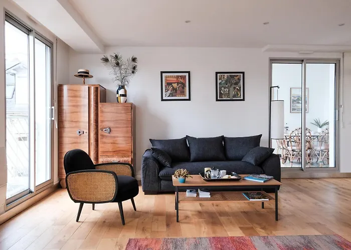 Le Joyau Des Parcs Classe 4 Etoiles Appartement Central Au Calme Avec Terrasse
